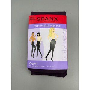 Spanx Tight-End Tights Original Bodyshaping Size B Amethyst Purple Opaque Womens